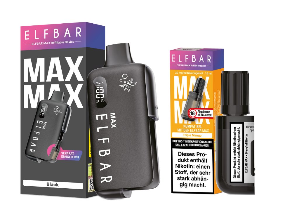 Elfbar Max Set inkl. Liquid Pod