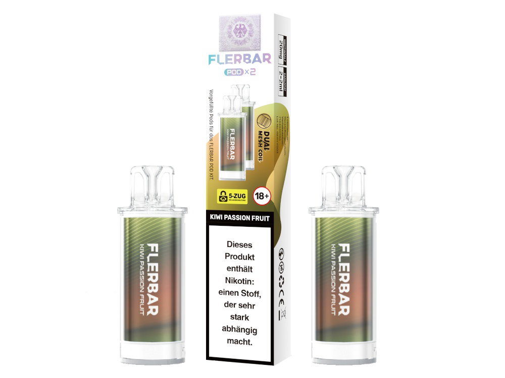 Flerbar - POD (2 Stück pro Packung) - Prefilled