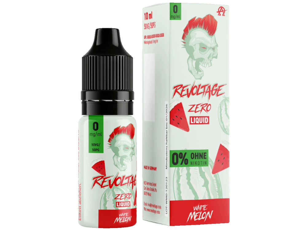 Revoltage Tobacco Gold Hybrid-Nikotinsalz-Liquid White Melon 0 mg/ml
