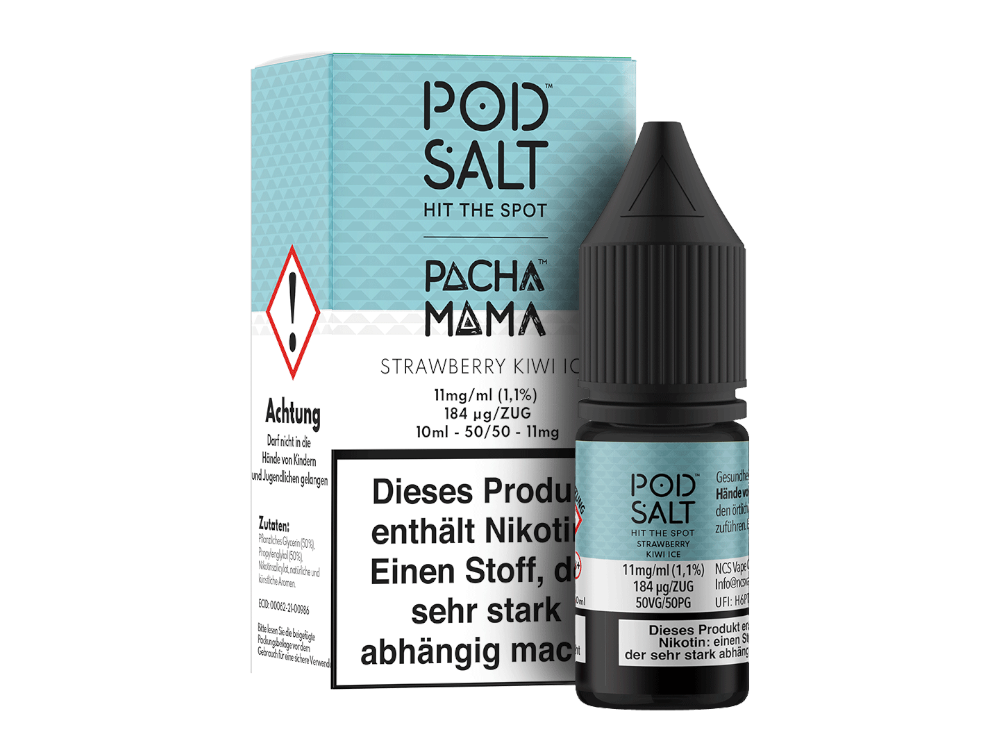 Pod Salt Fusion Strawberry Kiwi Ice Nikotinsalz-Liquid