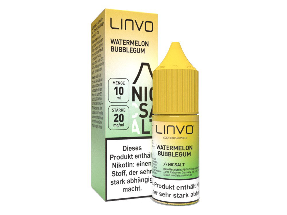 Linvo Nikotinsalz-Liquid Watermelon Bubblegum 20 mg/ml