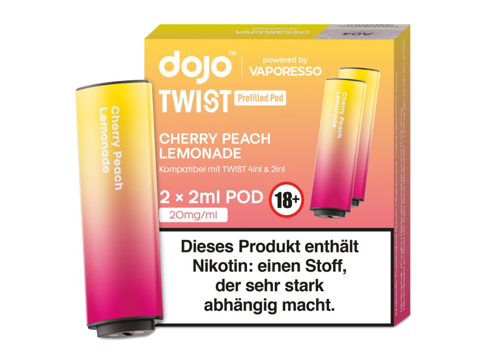 Vaporesso - Dojo - Twist Pod 20 mg/ml (2 Stück pro Packung) - Prefilled