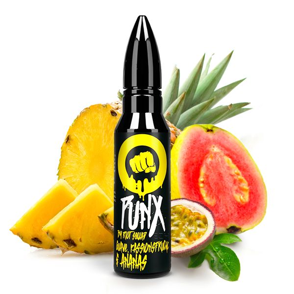 RIOT SQUAD PUNX Guave, Passionsfrucht und Ananas Aroma - 15ml