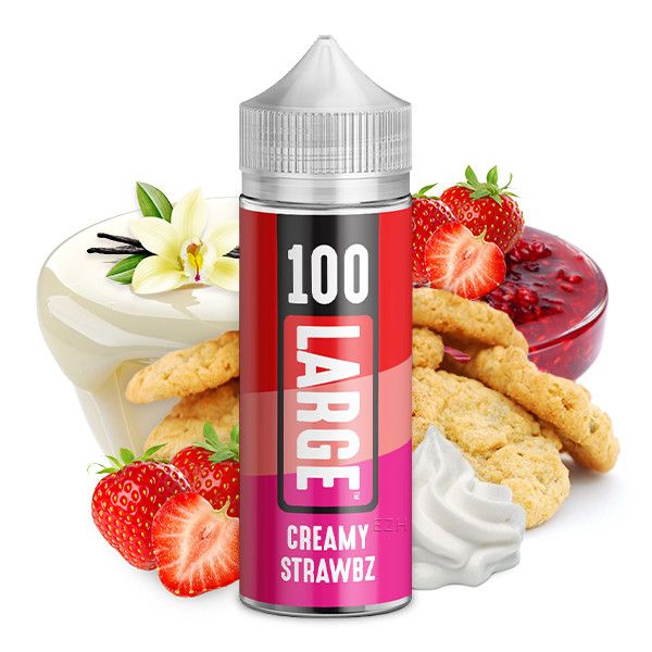 LARGE JUICE Creamy Strawbz Aroma - 30ml