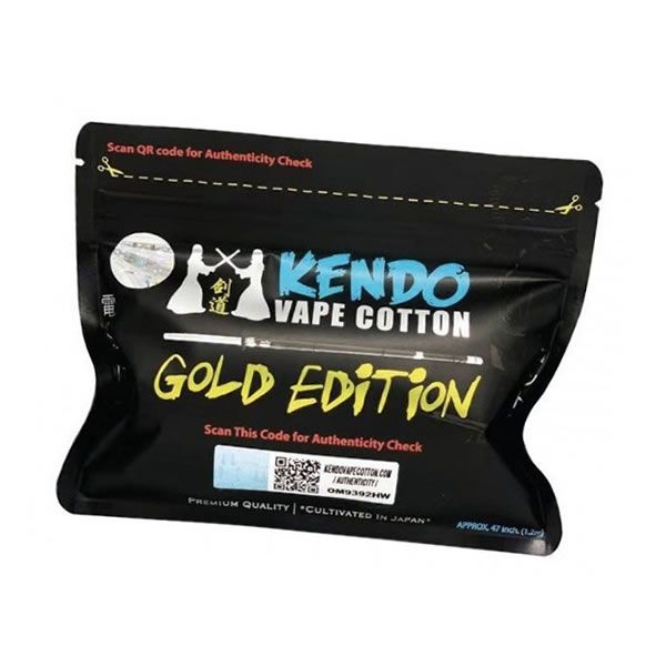 Gold Edition Cotton by Kendo Vape