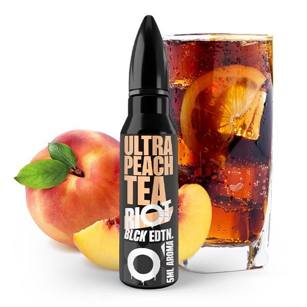 RIOT SQUAD Black Edition Ultra Peach Tea Aroma - 5ml