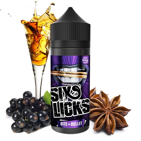 SIX LICKS Bite the Bullet Premium Liquid - 50 / 100 ml