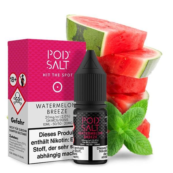 POD SALT Watermelon Breeze Nikotinsalz Liquid - 10ml