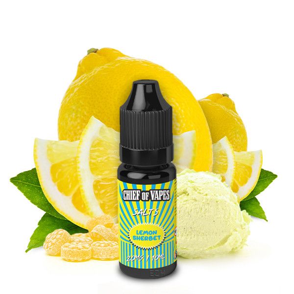 CHIEF OF VAPES Lemon Sherbet Nikotinsalz Liquid - 10ml