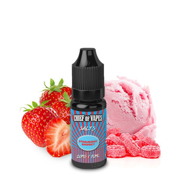 CHIEF OF VAPES Strawberry Sherbet Nikotinsalz Liquid - 10ml
