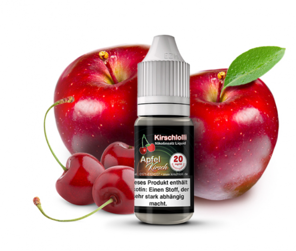 Kirschlolli Apfel Kirsch Nikotinsalz Liquid - 10ml