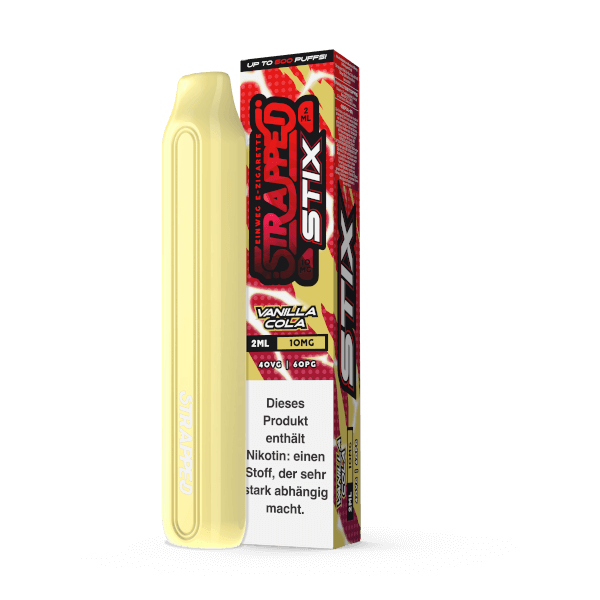 Stix Strapped Einweg E-Zigarette - Vanilla Cola 2ml