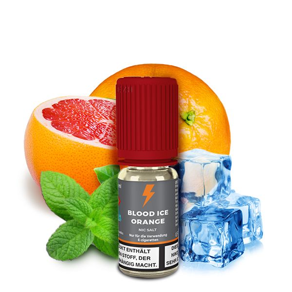 T-JUICE FRUITS Blood Ice Orange Nikotinsalz Liquid - 10ml