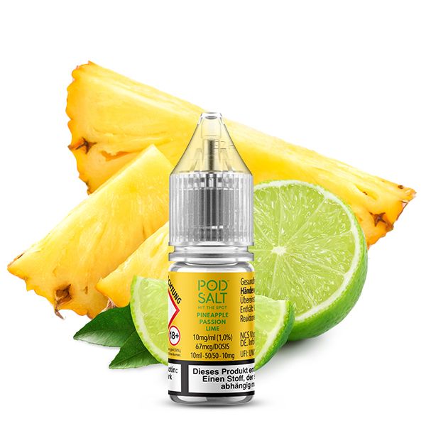 POD SALT XTRA Pineapple Passion Lime Nikotinsalz Liquid - 10ml
