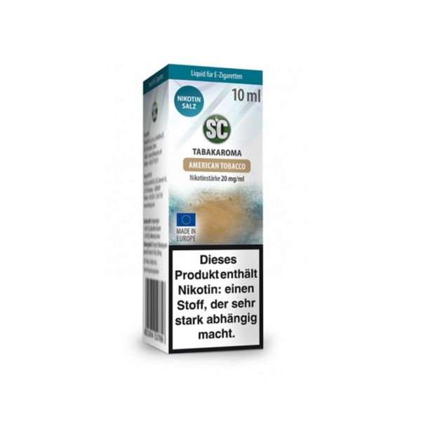 SC American Tobacco E-Zigaretten Nikotinsalz Liquid - 20 mg/ml