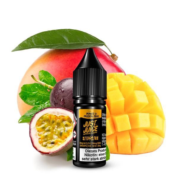 JUST JUICE Mango & Passionsfruit Nikotinsalz Liquid - 10ml