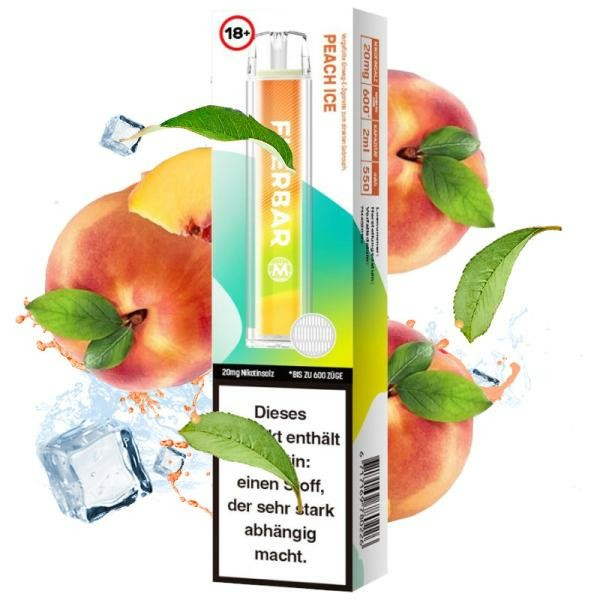 Flerbar M - Einweg E-Zigarette - Peach Ice