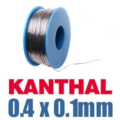 Kanthal Flachdraht 0.4 x 0.1 mm