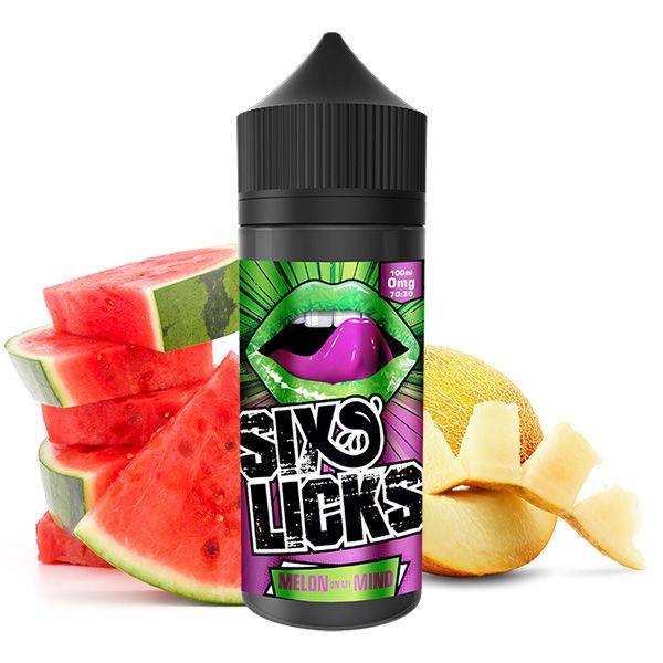 SIX LICKS Melon on my Mind Premium Liquid - 50 / 100 ml