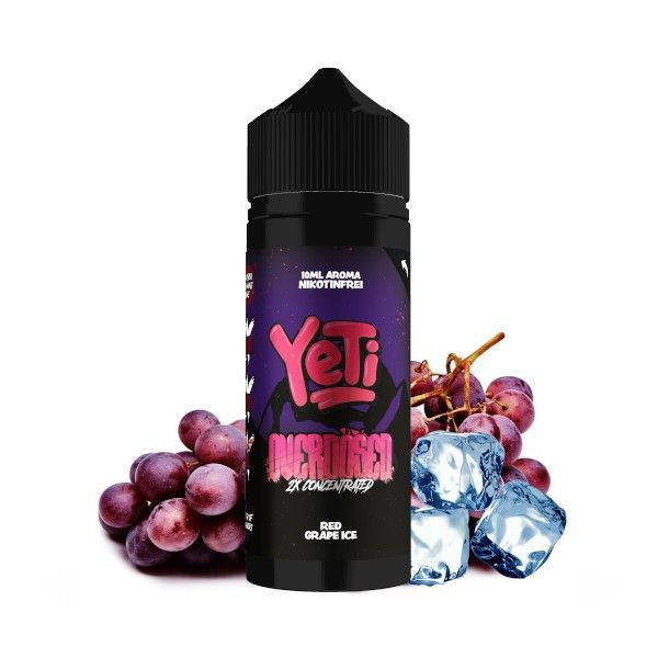 Yeti Overdosed Red Grape Ice - Aroma - 10ml