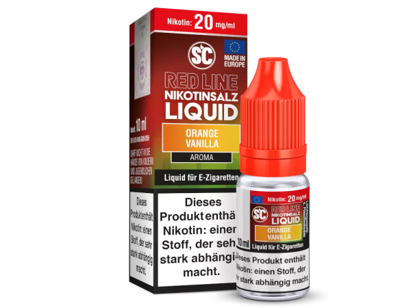 SC Red Line Orange Vanilla Nikotinsalz Liquid - 10ml