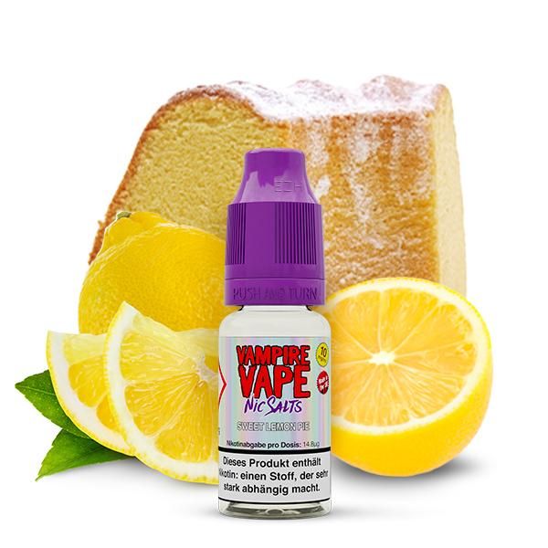 VAMPIRE VAPE Nic Salts Sweet Lemon Pie Nikotinsalz Liquid - 10ml