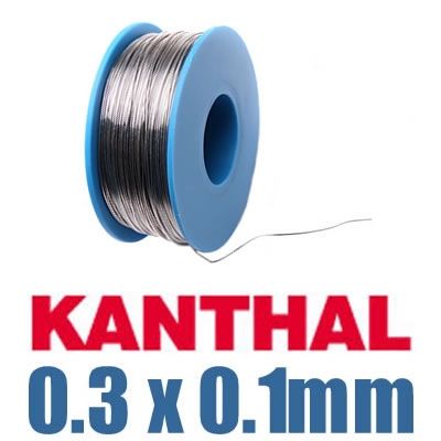 Kanthal Flachdraht 0.3 x 0.1 mm