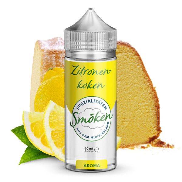 SMÖKEN Zitronenkoken Aroma - 20ml