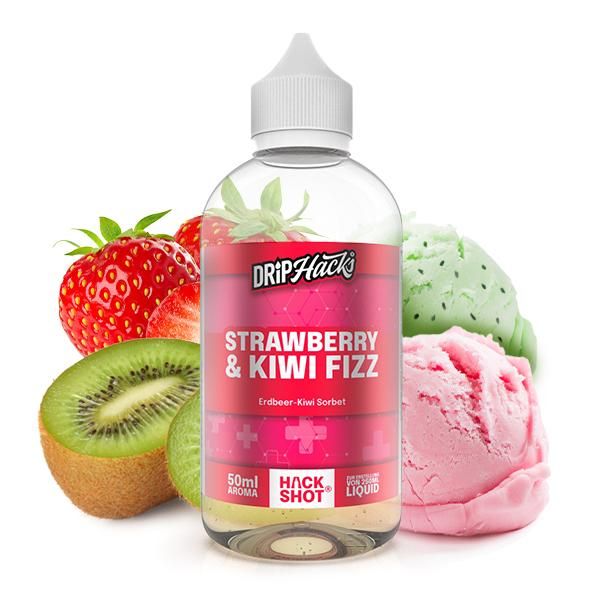 DRIP HACKS Strawberry & Kiwi Fizz Aroma - 50ml