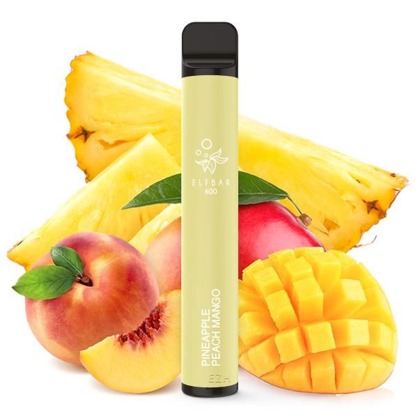 Elfbar 600 Einweg E-Zigarette - Pineapple Peach Mango