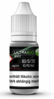 Ultrabio Nikotinshot 18 mg ( 80 VG / 0 PG  / 20 H²O) - 10 ml