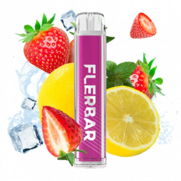 Flerbar M - Einweg E-Zigarette - Strawberry Lemonade