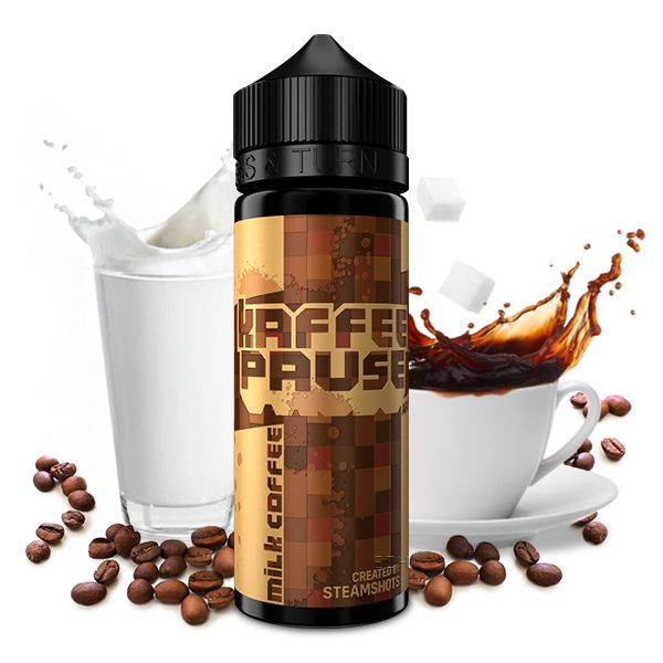 KAFFEEPAUSE by Steamshots Milk Coffee Aroma - 10ml