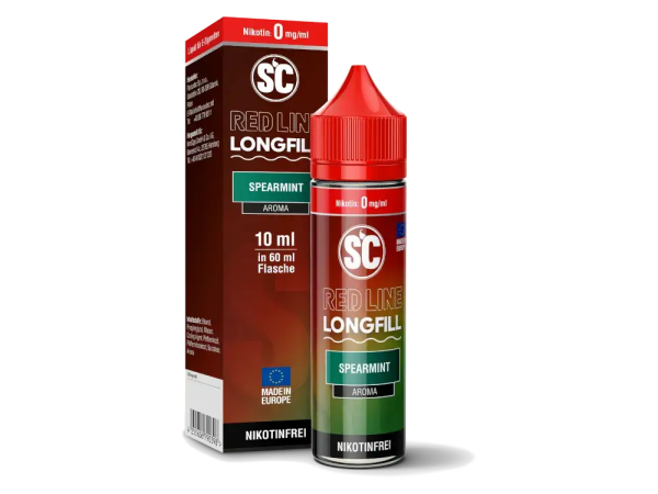 SC Red Line Spearmint Aroma Longfill - 10ml