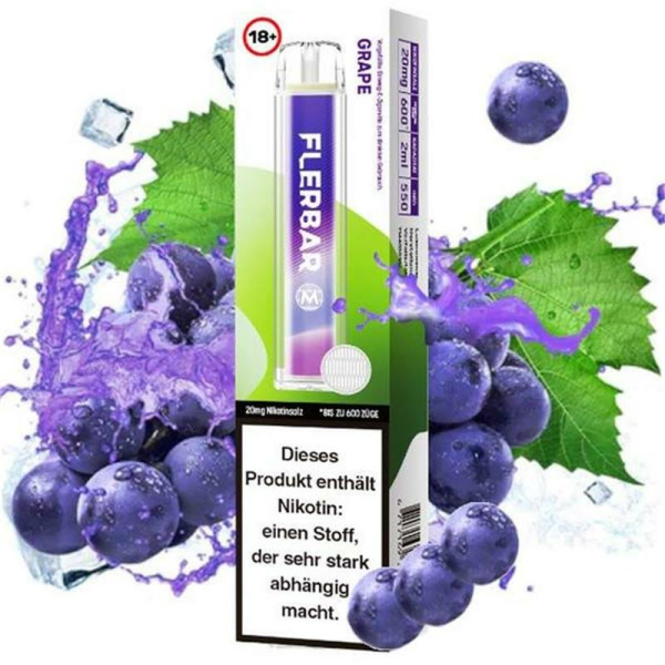 Flerbar M - Einweg E-Zigarette - Grape
