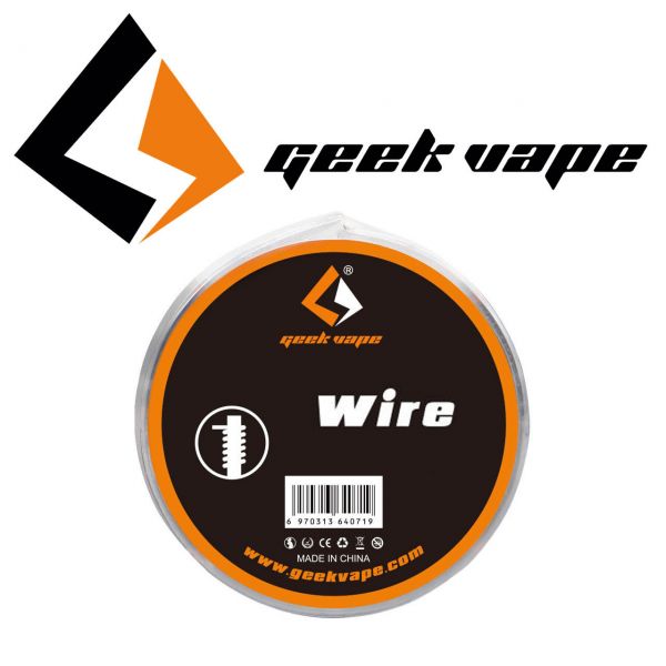 GeekVape 3 Meter N80 Clapton Wire 24/36GA (0.50/0.13 mm) Wickeldraht
