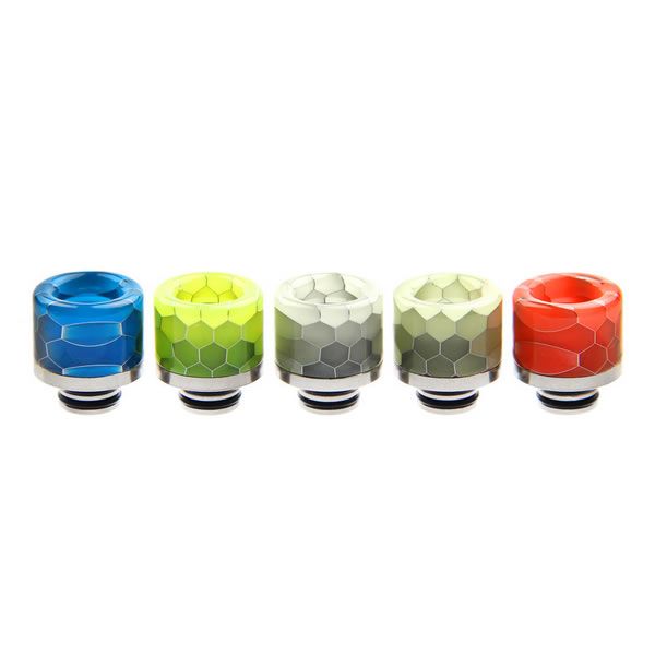 Fluoreszierendes 510 Resin / Stainless Steel Drip Tip