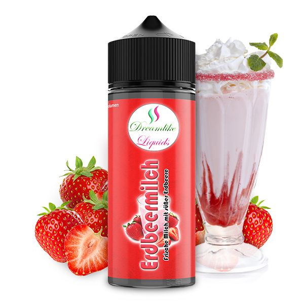 Dreamlike Erdbeermilch Aroma - 10ml
