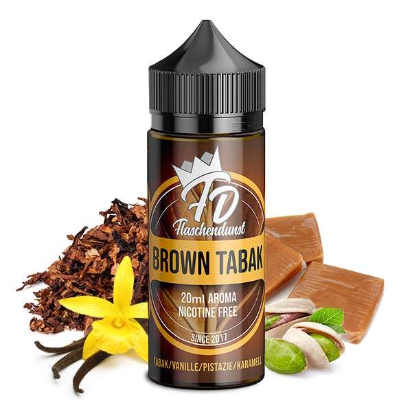 FLASCHENDUNST Brown Tabak Aroma - 20ml