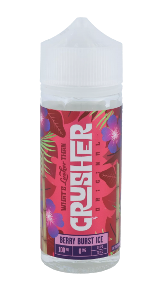 Crusher E-Liquid - Berry Burst Ice - 100ml - 0MG/ML