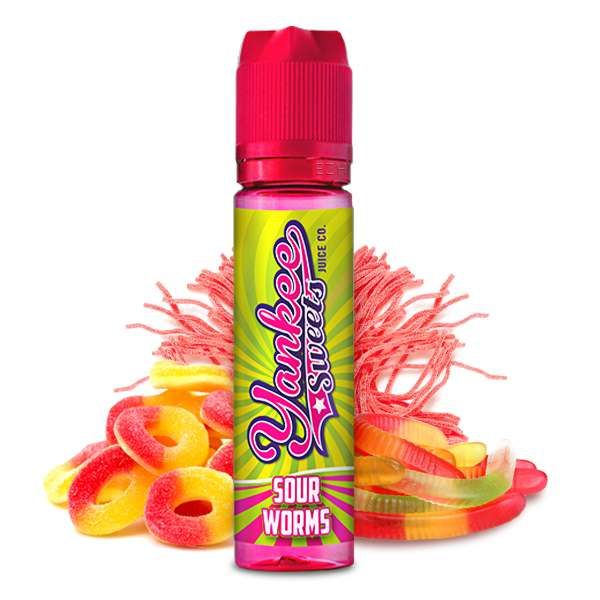 YANKEE JUICE SWEETS Sour Worms Aroma - 15ml