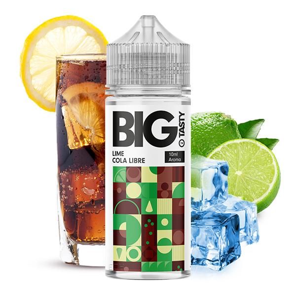 BIG TASTY Lime Cola Libre Aroma - 10ml