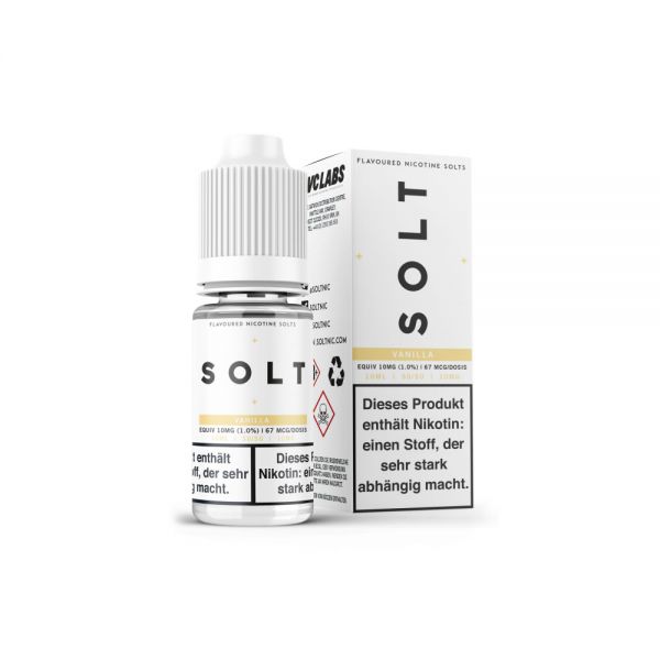 SOLT Vanilla Nikotinsalz Liquid - 10ml