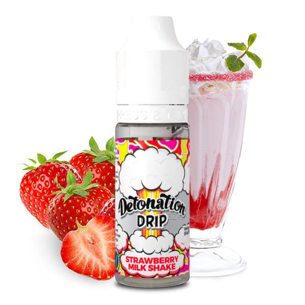 Detonation Drip Strawberry Milk Shake Aroma - 10ml