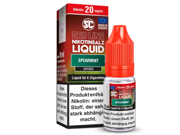 SC Red Line Spearmint Nikotinsalz Liquid - 10ml