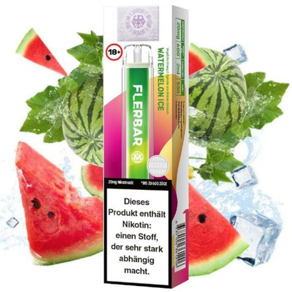 Flerbar M - Einweg E-Zigarette - Watermelon Ice