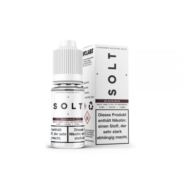 [MHD] SOLT Blackjack Nikotinsalz Liquid - 10ml