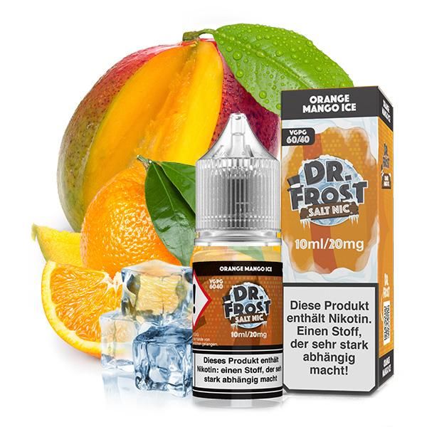 DR. FROST Orange Mango Ice Nikotinsalz Liquid - 10ml