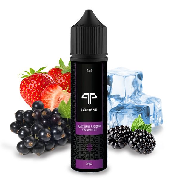 PROFESSOR PUFF Blackcurrant Blackberry Strawberry Ice Aroma - 15ml