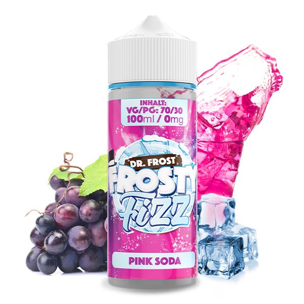 Dr. Frost Frosty Fizz Pink Soda UK Premium Liquid - 100 ml